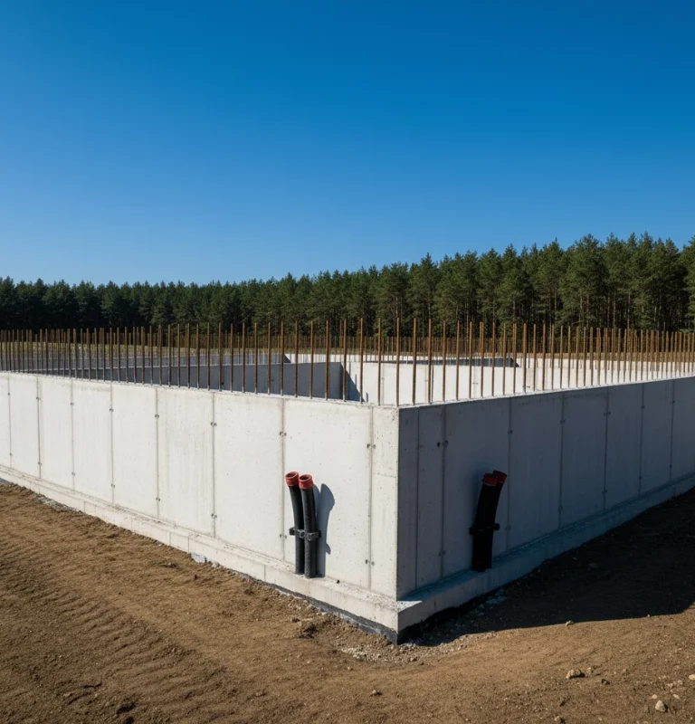 Armerad platsgjuten betong